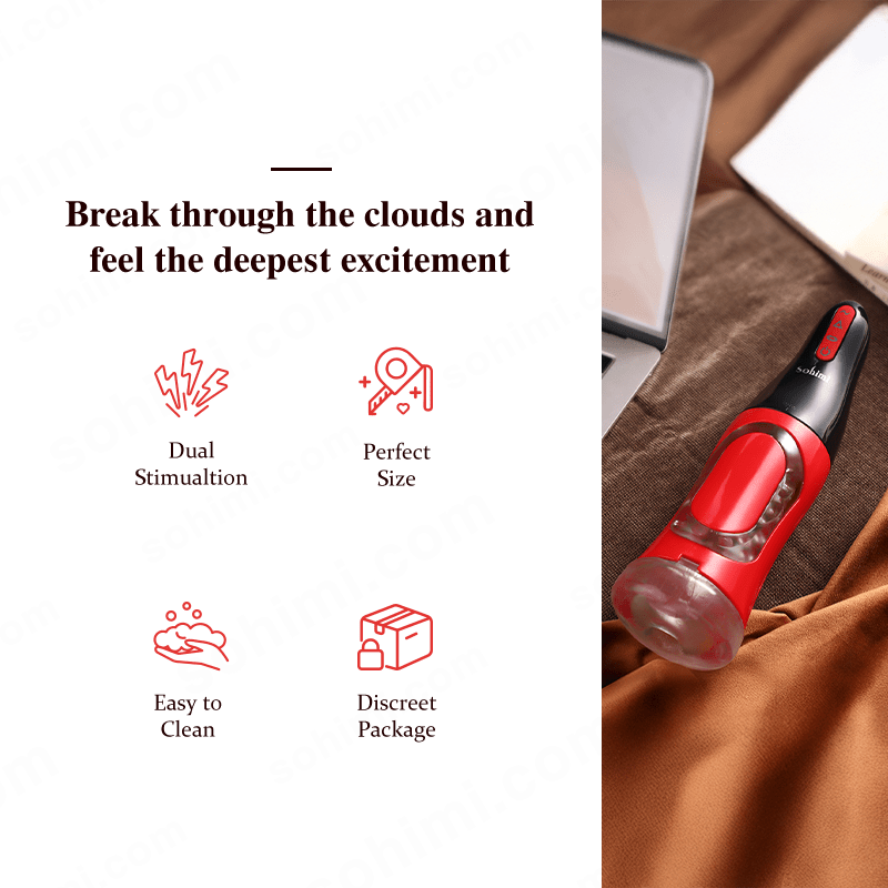 Vacuum Suction Vibration Blow Job Simulator - Sohimi