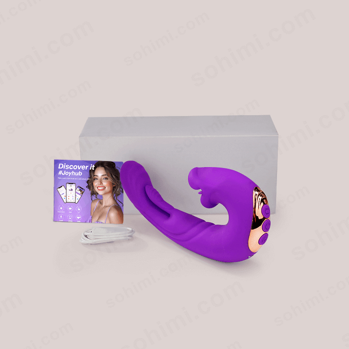 VASE| New Flapping and Tongue Licking Female Vibrator - Sohimi