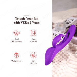 VERA| InsideOut Rechargeable G - Spot and Clitoral Stimulator - Sohimi