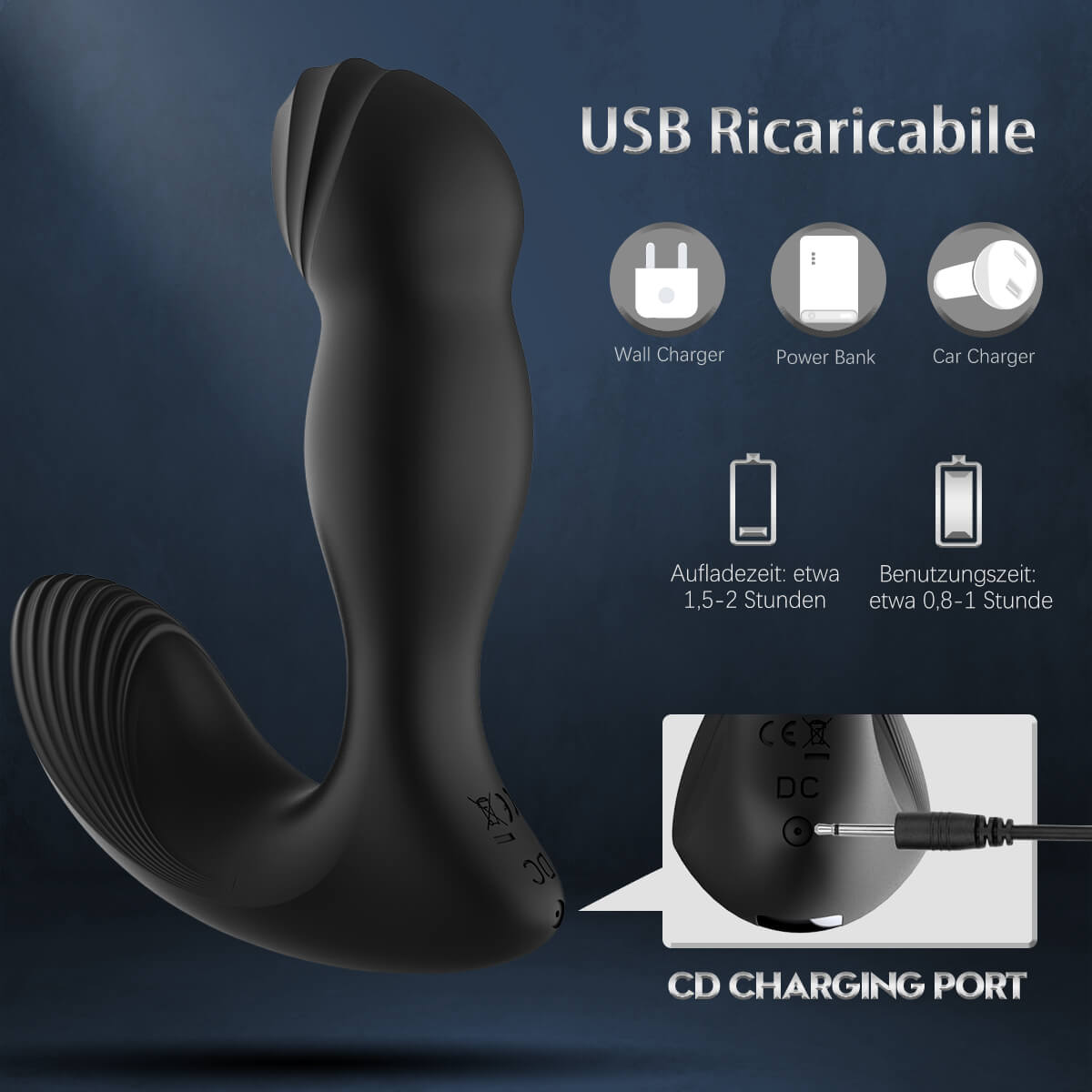 Vibrating and Rotating Aanal Vibrator Sohimi Vibrating and Rotating Aanal Vibrator Sohimi