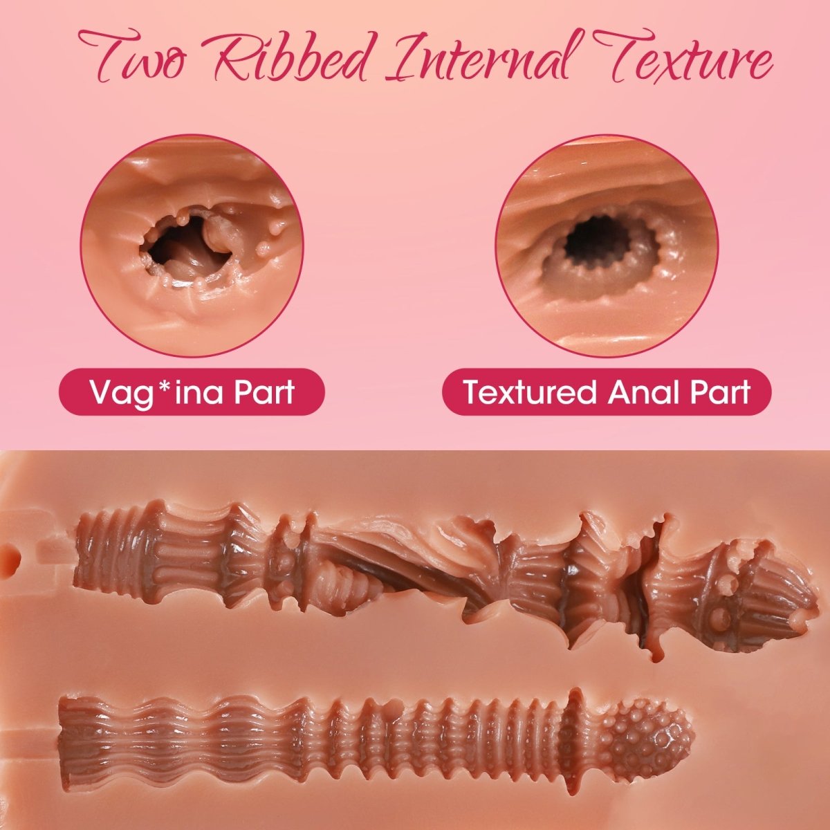 Vibration 1.37Lb Two Tunnels Blowjob Pocket Pussy - Sohimi