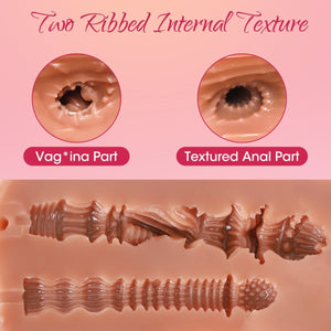 Vibration 1.37Lb Two Tunnels Blowjob Pocket Pussy - Sohimi