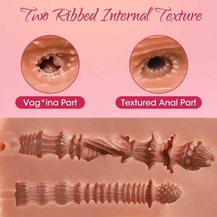 Vibration 1.37Lb Two Tunnels Blowjob Pocket Pussy - Sohimi