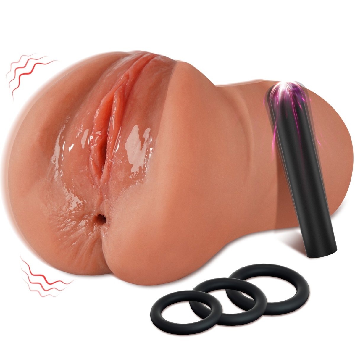 Vibration 1.37Lb Two Tunnels Blowjob Pocket Pussy - Sohimi