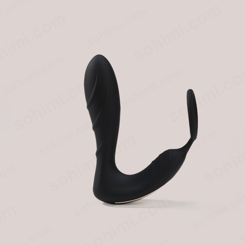 Vibration Dual - Motor Prostate Massager With Penis Ring - Sohimi