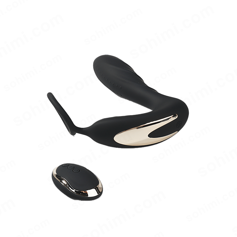 Vibration Dual - Motor Prostate Massager With Penis Ring - Sohimi