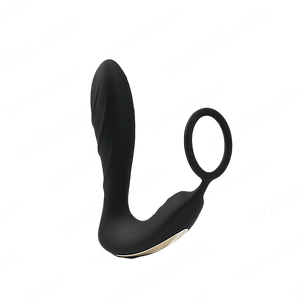 Vibration Dual - Motor Prostate Massager With Penis Ring - Sohimi