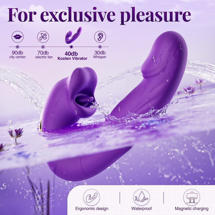 VIELE| 2024 New Upgraded Thrusting and Licking Suction Sex Toy Vibrator - Sohimi