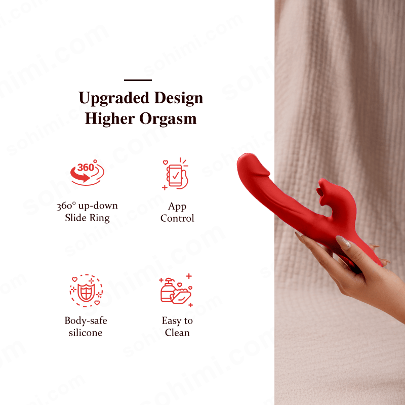 VIGO| App Control Thrusting and Licking G - Spot Clit Stimulator - Sohimi