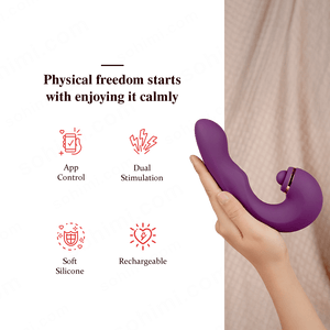 Vortex p |App Control Clitoral Tapping & Vibrating G - Spot Stimulator - Sohimi