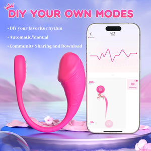 Wearable App Control Multiple Stimulation Egg Vibrator - Sohimi