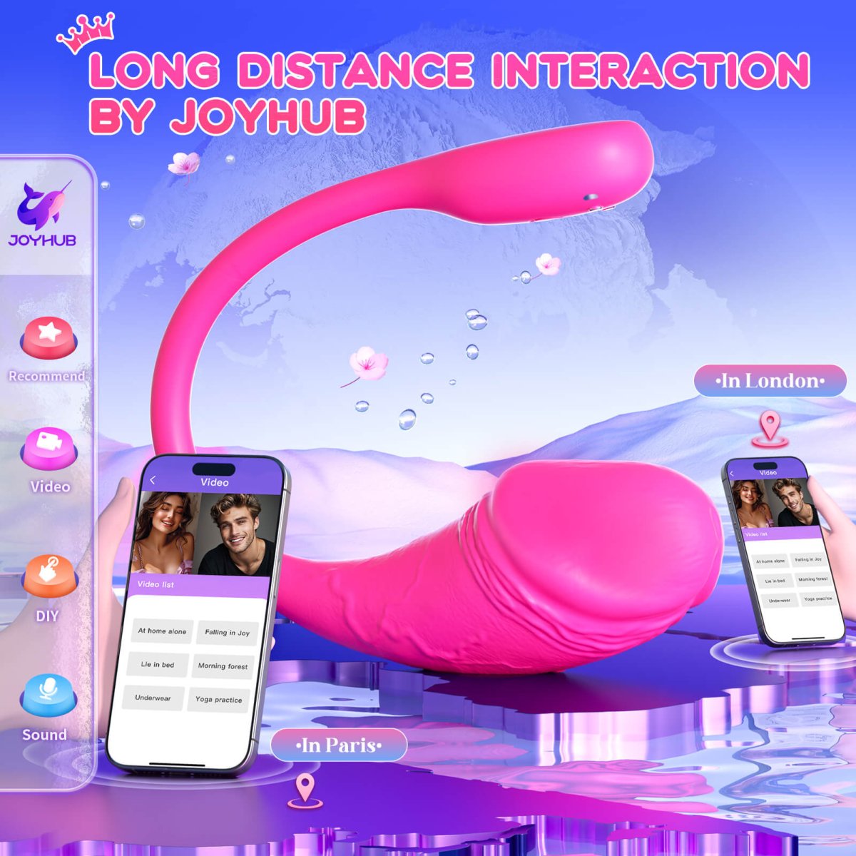 Wearable App Control Multiple Stimulation Egg Vibrator - Sohimi