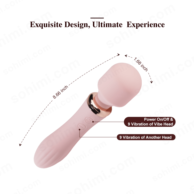 XYX|Classic Silicone Rechargeable Vibration Wand - Sohimi