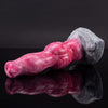 8.85in Fantasy Dog Knot Silicone Dildo Hands-free Playin
