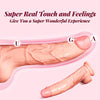 10-Inch Lifelike Penis with Curved Shaft for Vaginal G-spot Stimulation Anal Dildo Adult Pleasure