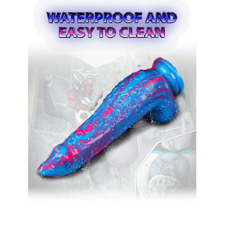 MARS | 9.3in Colorful Lifelike Silicone Monster Dildo
